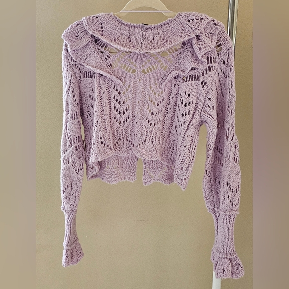 Free People-Avery Wool Blend Cardigan - Picture 2 of 3